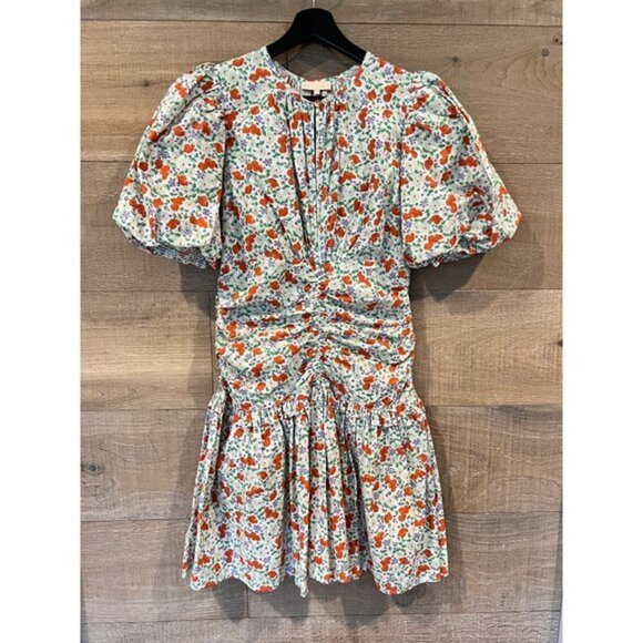 NWOT byTiMo Festive Cotton Mini Dress size S - Picture 6 of 11